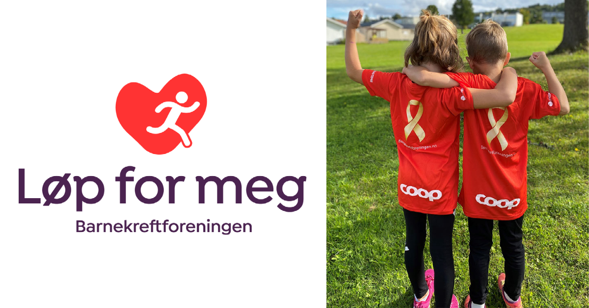 Bli med på "Løp for meg" i september 2021