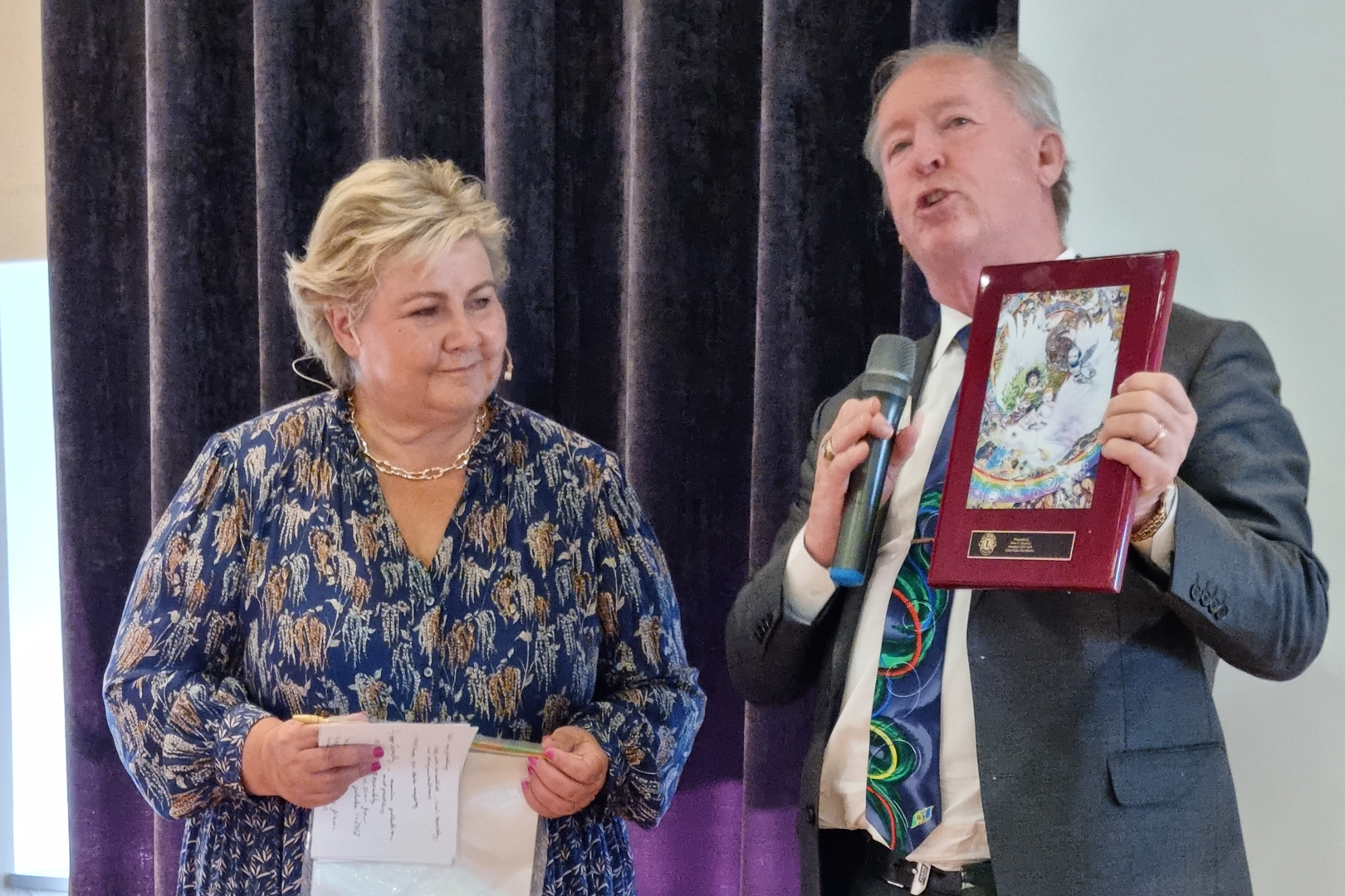 Verdenspresidenten inspirerte på norgesbesøk