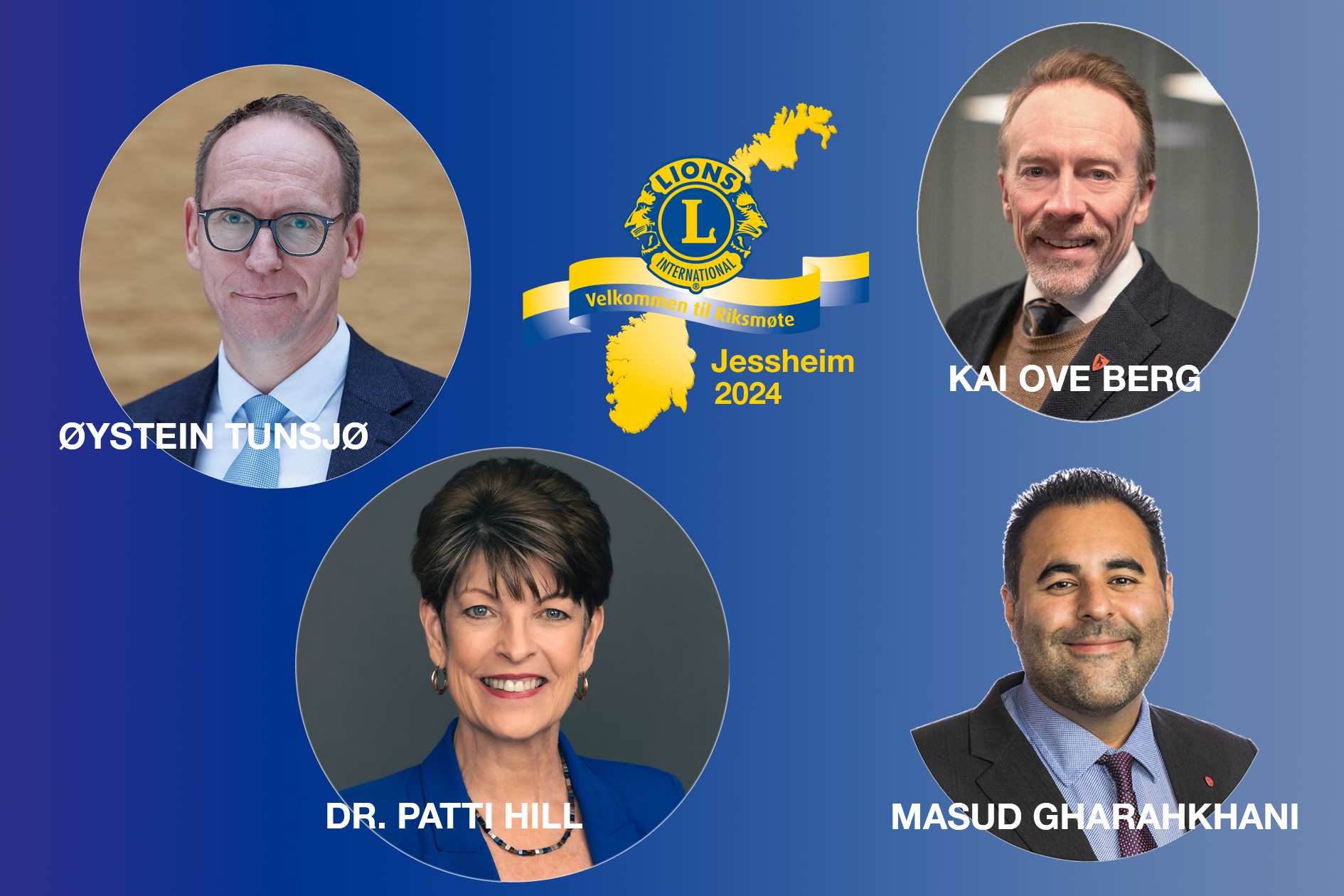  Talere på Lions Norges Riksmøte 2024