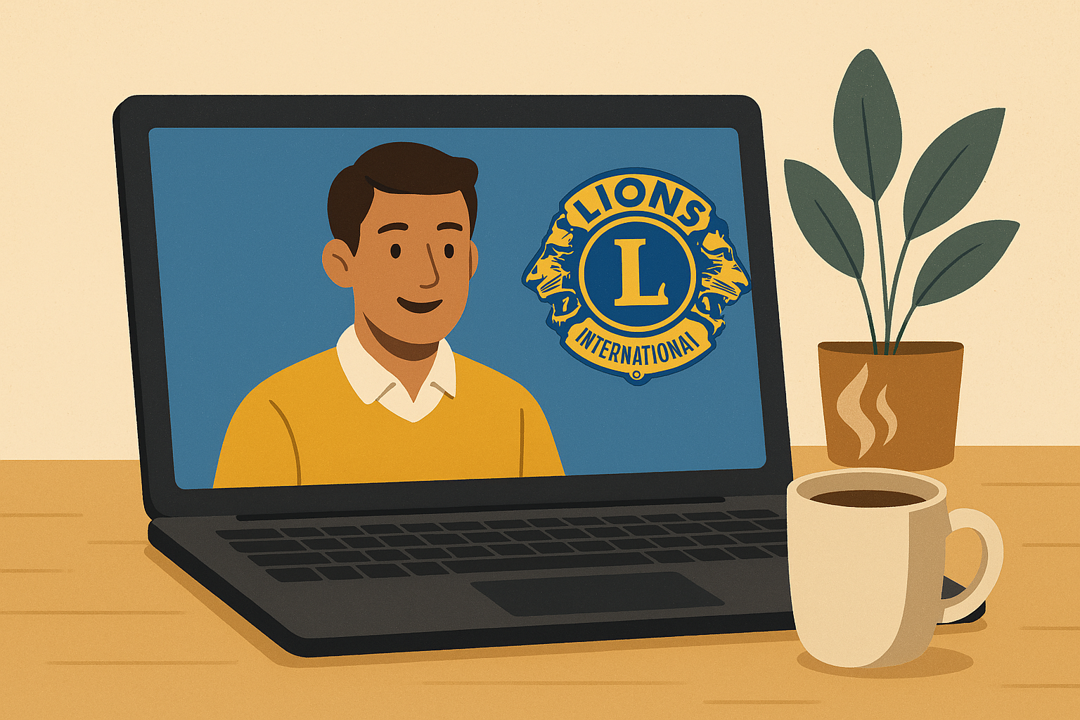 Digitalt informasjonsmøte om Lions