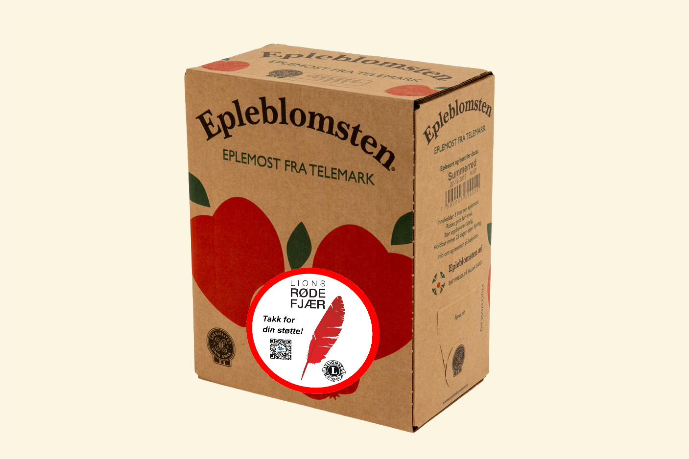 Artikkelbilde til artikkelen Selg Epleblomsten for LRF og klubben