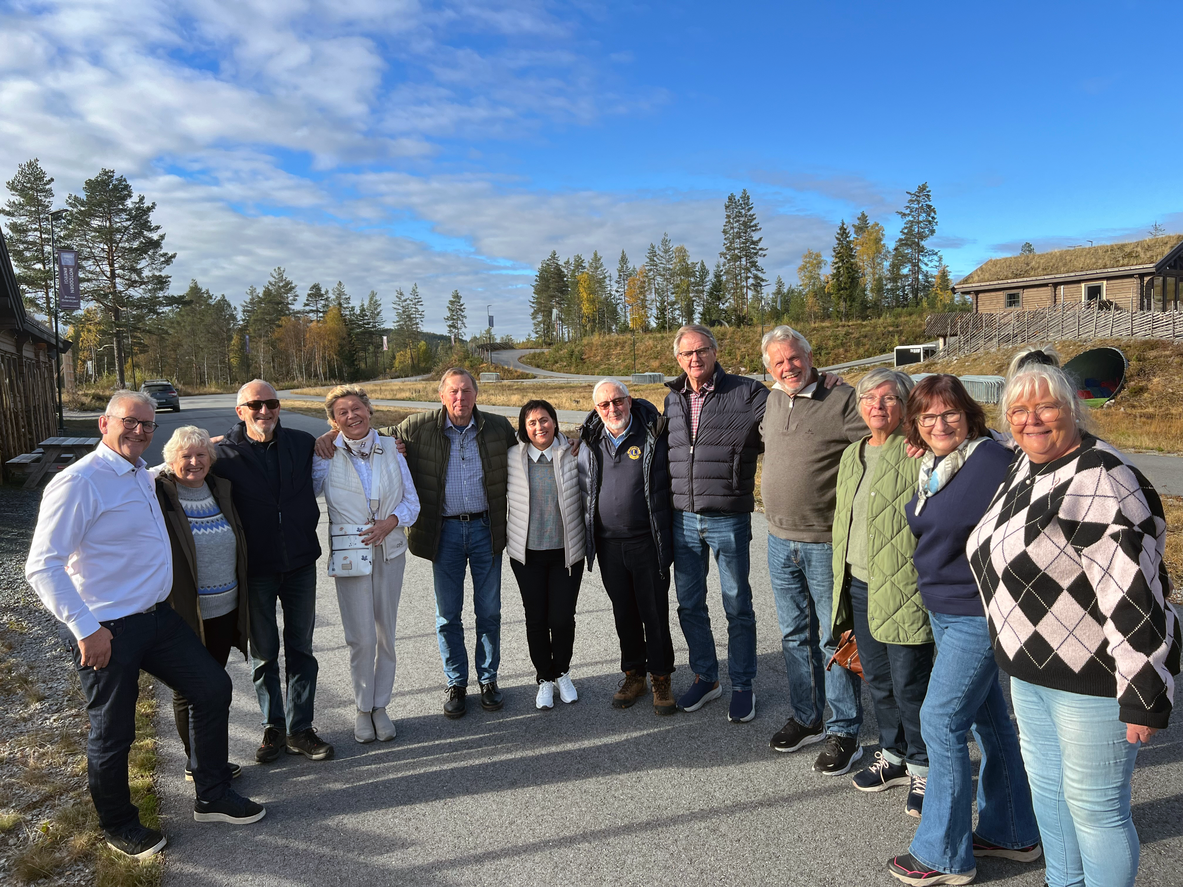 Artikkelbilde til artikkelen Lions Club Svelvik har besøkt Grønkjær