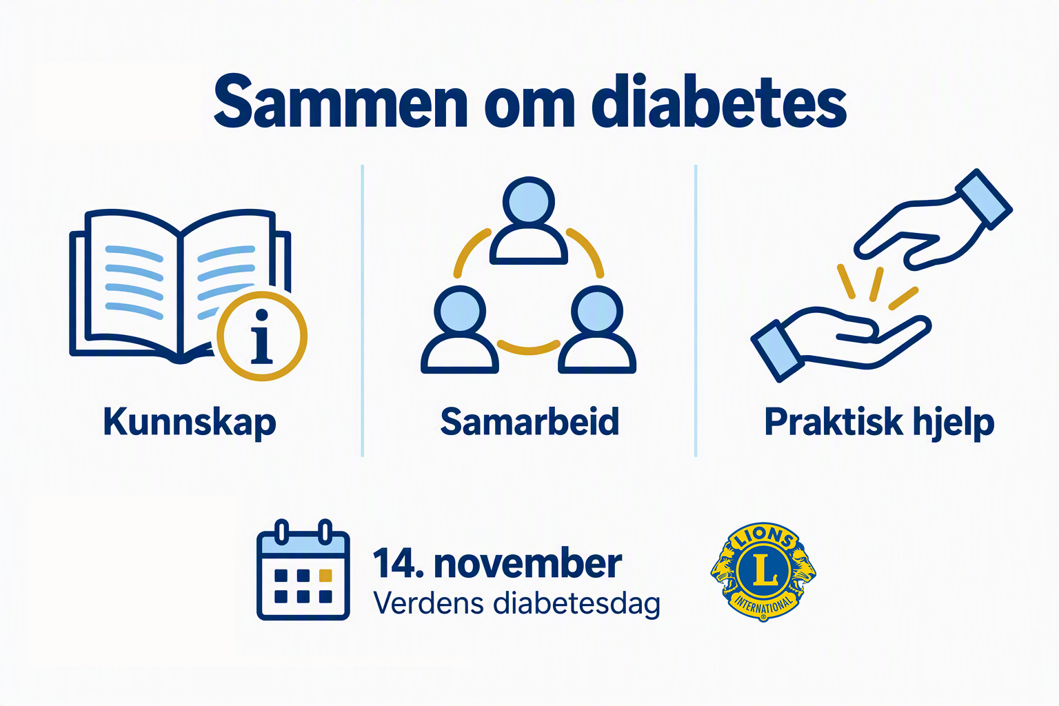 Artikkelbilde til artikkelen Diabetes – et viktig innsatsområde for Lions